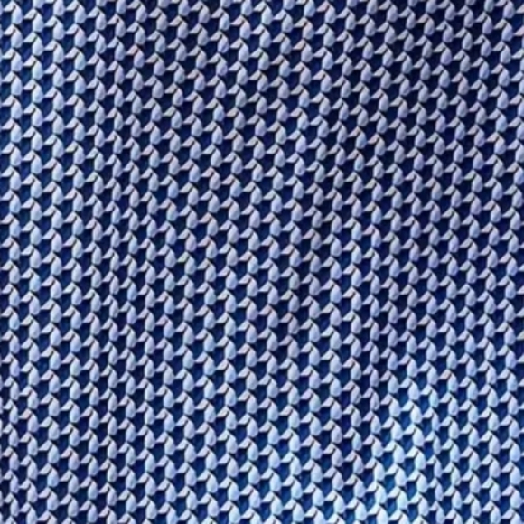 3/$30 Stylish Blue Patterned Women's Top - Picture 3 of 8